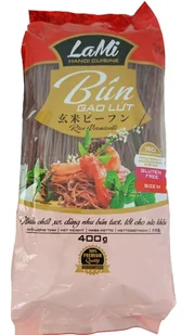 Makaron nitki z brązowego ryżu 400 g LaMi - Makaron - miniaturka - grafika 1