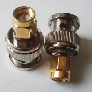BNC wtyk / SMA wtyk adapter / przejściówka - Krótkofalówki - miniaturka - grafika 1