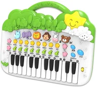 Instrumenty muzyczne dla dzieci - HAPPY BABY Animal Keyboard - miniaturka - grafika 1