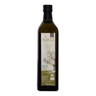 Oliwa z oliwek Extra Virgin BIO Plakias 750 ml butelka - Zdrowa żywność - miniaturka - grafika 1