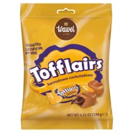 Cukierki - Wawel Tofflairs Cukierki karmelowo-czekoladowe 120 g - miniaturka - grafika 1