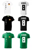 Koszulki sportowe męskie - EURO 2024 Koszulka NIEMCY TONI KROOS 8 - miniaturka - grafika 1