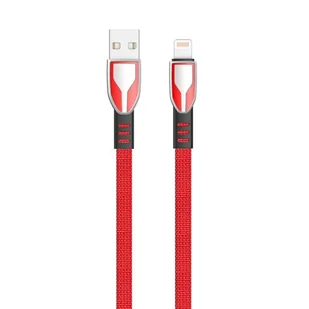 Dudao płaski kabel USB - Lightning 5 A 1 m czerwony (L3PROL red) - Kable USB - miniaturka - grafika 1