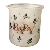 Pojemniki na zabawki - Tekstylny koszyk do przechowywania ø 37x40 cm – Mioli Decor - miniaturka - grafika 1