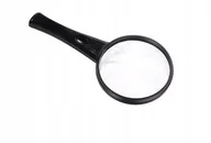 Mikroskopy i lupy - LUPA SZKŁO POWIĘKSZAJĄCE DO CZYTANIA X 6 ZOOM ŚWIATŁO LED 9CM - miniaturka - grafika 1