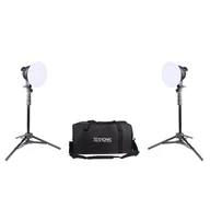 Lampy studyjne - Fomei Zestaw Basic Hobby LED - miniaturka - grafika 1