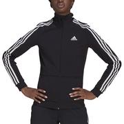 Bluzy sportowe damskie - Bluza adidas The Trackstand Cycling GK6154 - czarna - Adidas - miniaturka - grafika 1