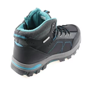 Trapery młodzieżowe Camo 23A9-1 czarny - Buty trekkingowe damskie - miniaturka - grafika 4