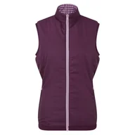 Golf - Damska dwustronna kamizelka golfowa Footjoy Insulated Reversible Vest purple/pink - miniaturka - grafika 1