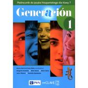 Książki do nauki języka hiszpańskiego - Generacion 1. Podręcznik do języka hiszpańskiego dla klasy 7 - miniaturka - grafika 1