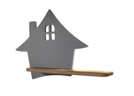 Lampy ścienne - Candellux Lampa kinkiet półeczka 5W LED 4000K IQ Kids House szary 21-84842 21-84842 - miniaturka - grafika 1