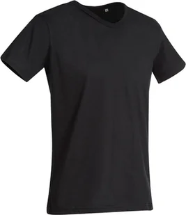 Stedman ST9010 Koszulka męska V-Neck Ben - Kolor: Black Opal - Rozmiar: M - Koszulki męskie - miniaturka - grafika 1