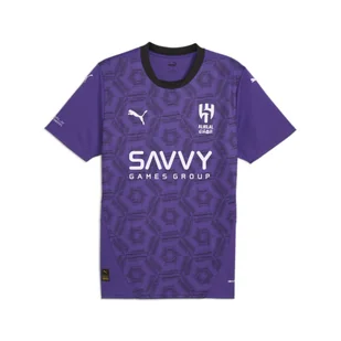 Męska koszulka Al Hilal Saudi F.C. 24/25 PUMA Team Violet Black Purple - Koszulki sportowe męskie - miniaturka - grafika 1