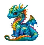 Puzzle - DREWNIANE PUZZLE SMOK UKŁADANKA 3D DLA DZIECI I DOROSŁYCH PUZLE NA URODZINY DLA CHŁOPCA DZIEWCZYNKI - miniaturka - grafika 1
