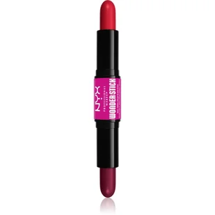 NYX Professional Makeup Wonder Stick Dual-Ended Cream Blush Stick 05 Bright Amber + Fuchsia - Róże do policzków - miniaturka - grafika 1