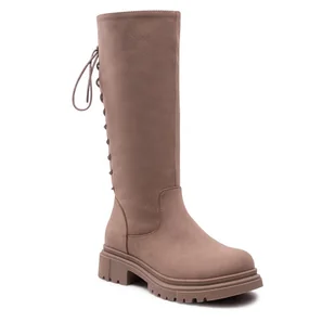 Kozaki DeeZee CS5819-24 Brązowy - Buty dla dziewczynek - miniaturka - grafika 1