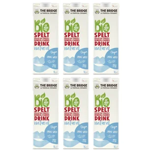 The Bridge Napój orkiszowy naturalny Zestaw 6 x 1 L Bio - żywność - Napoje roślinne - miniaturka - grafika 1