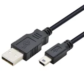 Kable komputerowe i do monitorów - TB Kabel Usb - Mini Usb 3m. czarny - miniaturka - grafika 1