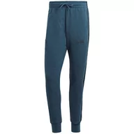 Dresy męskie - Spodnie męskie adidas Essentials French Terry Tapered Cuff 3-Stripes Pants - miniaturka - grafika 1