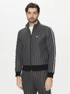 Bluzy męskie - Lacoste Bluza SH1368 Szary Regular Fit - miniaturka - grafika 1