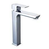 Baterie wannowe i prysznicowe - Invena Bateria umywalkowa wysoka Nyks produkcji Invena BU-28-W01 BU-28-W01 - miniaturka - grafika 1