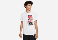 Koszulki męskie - Nike Air Jordan The Shoes Crew Tee White - miniaturka - grafika 1