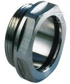 Łączniki, trójniki, kształtki - CONEX Łącznik przejściowy, nikiel, 15mm x 1/2" OYSTER - miniaturka - grafika 1