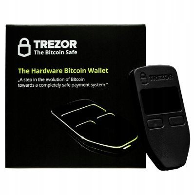 Kompaktowy Portfel Sprzętowy Do Kryptowalut Trezor Model One (pc Mac Linux)