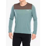 Bluzy sportowe męskie - Bluza rowerowa męska Mons Royale Diversion Merino Bike Jersey Long Sleeve - miniaturka - grafika 1