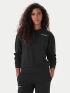 Bluzy damskie - Kappa Bluza Logo Fekka 371M5EW Czarny Regular Fit - miniaturka - grafika 1