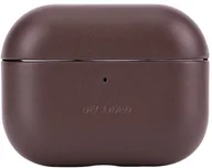 Akcesoria do słuchawek - Decoded Leather Case - skórzane etui ochronne do AirPods Pro 3 chocolate - miniaturka - grafika 1
