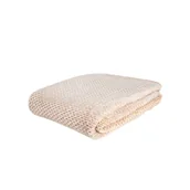 Koce - HOMLA Koc GALEN gruby beżowy z efektem ombre 150X200 cm - miniaturka - grafika 1