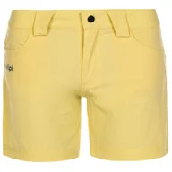 Spodnie sportowe damskie - Szorty damskie Kilpi Sunny-W Rozmiar: XL / Kolor: żółty - miniaturka - grafika 1