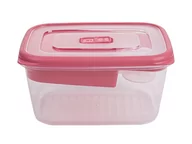 Lunch boxy - Fl1 POJEMNIK ŚNIADANIOWY DZIELONY 1,7L Z POJEMNIKIEM NA SOS RÓŻOWY 40G-POJ-G580 - miniaturka - grafika 1