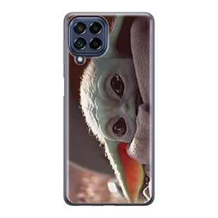 ERT GROUP etui na telefon Samsung M53 5G, case oryginalny i oficjalnie licencjonowany przez Star Wars, wzór Baby Yoda 021, optymalnie dopasowane, plecki z TPU - Etui i futerały do telefonów - miniaturka - grafika 1