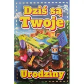 Kartki okolicznościowe i zaproszenia - Karnet urodziny dla gracza - miniaturka - grafika 1