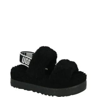 UGG Ocieplane obuwie domowe W OH FLUFFITA - Kapcie damskie - miniaturka - grafika 1