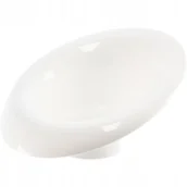 Donice - Ikebana na kwiaty okrągła 10 x 22 cm, biała - miniaturka - grafika 1