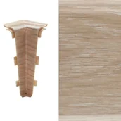 Listwy przypodłogowe - Arbiton Narożnik wewnętrzny do listwy LARS (1 sztuka) dąb arena - miniaturka - grafika 1