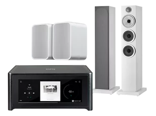 NAD M10 v2  (czarny) + 704 S3 (biały) + PULSE FLEX 2i (biały) - Zestawy stereo - miniaturka - grafika 1