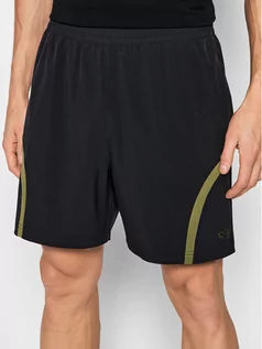 Spodnie sportowe męskie - Calvin Klein Performance Szorty sportowe Wo-6" Woven 00GMH1S802 Czarny Regular Fit - grafika 1
