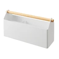 Pojemniki biurowe - Yamazaki Yamazaki Stojak na długopisy, stal 18/10, biały 4152 - miniaturka - grafika 1