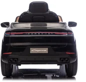 Pojazdy elektryczne dla dzieci - Porsche Cayenne Czarne dla Dzieci 12V 2x45W Autko na Akumulator EDUKAMP - miniaturka - grafika 1