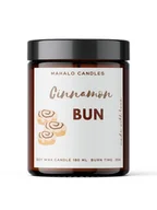 Świece - Świeca sojowa CINNAMON BUN 180ml Handmade MahaloCandles - miniaturka - grafika 1