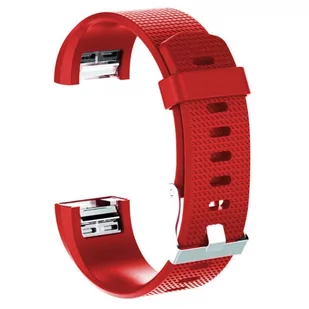 AOcGO FIBcH 2-009 Fitbit charge 2 Zamienny pasek gumowy kolor czerwony - Akcesoria do smartwatchy - miniaturka - grafika 1