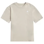 Koszulki i topy damskie - Koszulka dziecięca New Balance LAKB0001TWF - beżowa - miniaturka - grafika 1