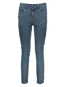Spodenki damskie - Guess Jeans Dżinsy - Slim fit - w kolorze niebieskim - miniaturka - grafika 1