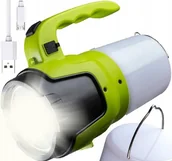 Latarki - Latarka Akumulatorowa Mocny Szperacz Led Usb Moc R5-T6 - miniaturka - grafika 1