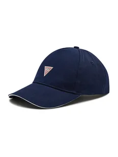 Guess Czapka z daszkiem M1BZ57 WBN60 Granatowy - Czapki męskie - miniaturka - grafika 1