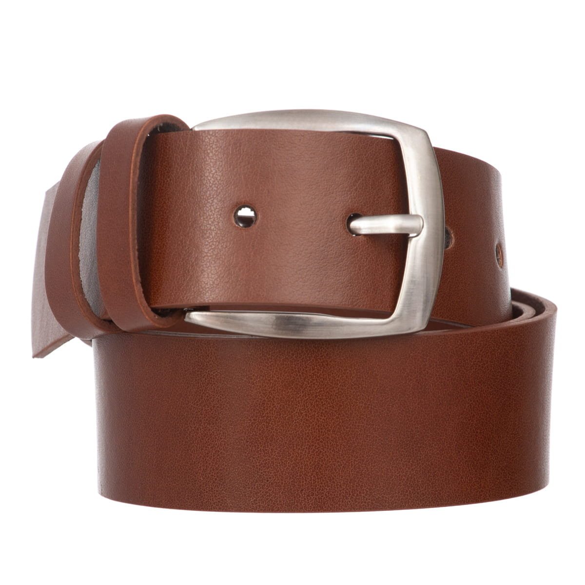 Klasyczny Pasek Damski VerMari Skórzany Brązowy 4 cm